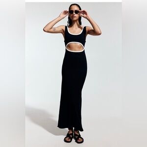 H&M cut out dress